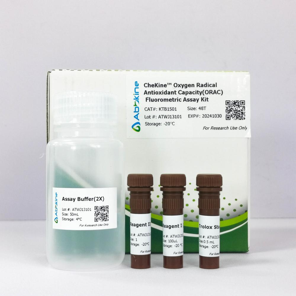 氧基抗氧化能力（ORAC）检测试剂盒实验解决方案