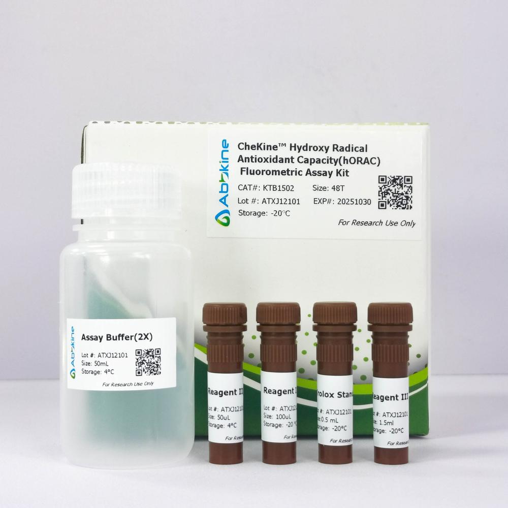 羟基抗氧化能力（HORAC）检测试剂盒实验解决方案