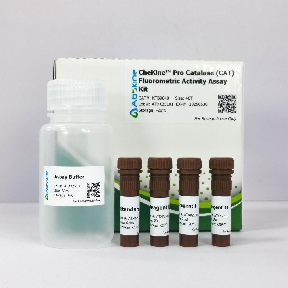 过氧化氢酶（CAT）Pro活性检测试剂盒实验解决方案