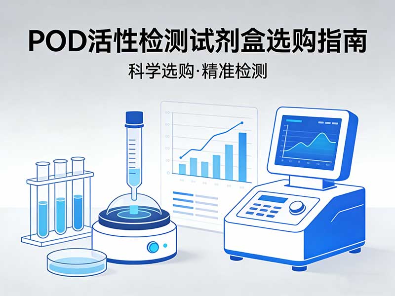 过氧化物酶POD活性检测试剂盒怎么选？从样本适配到结果计算的选购避坑指南