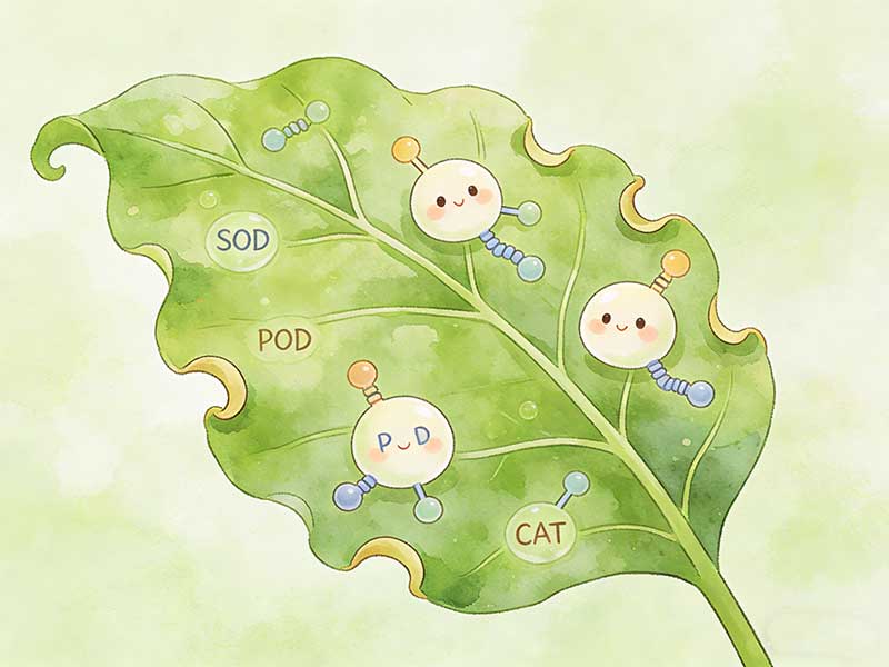 植物抗氧化酶系统全面解析：POD、SOD、CAT的功能差异与联合检测策略
