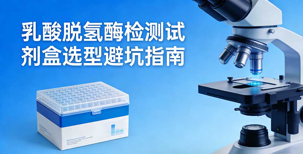 LDH乳酸脱氢酶活性检测试剂盒怎么选？别踩这些坑