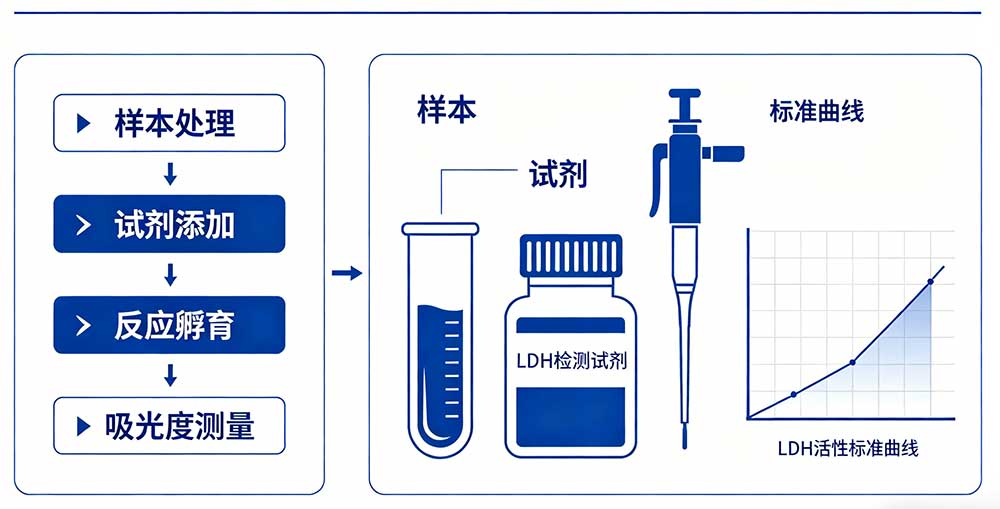 乳酸脱氢酶LDH活性检测完整实验指南：从样本制备到结果计算