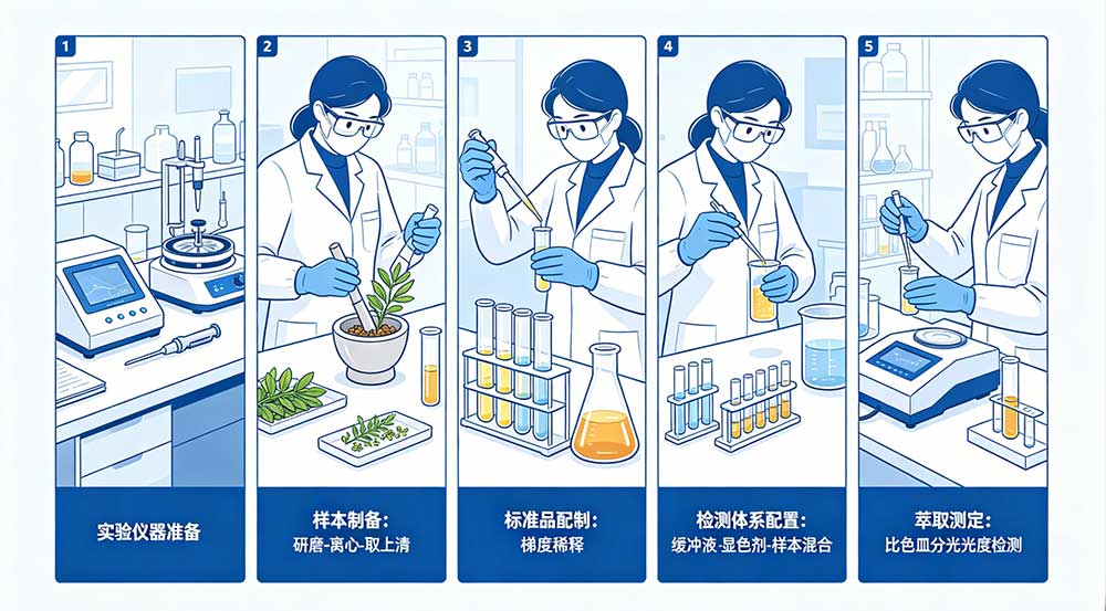 脯氨酸含量测定实验全流程方案：样本处理、显色反应到结果计算一次说清