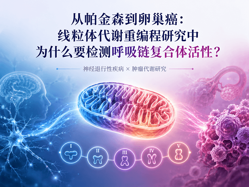 从帕金森到卵巢癌：线粒体代谢重编程研究中为什么要检测呼吸链复合体活性？