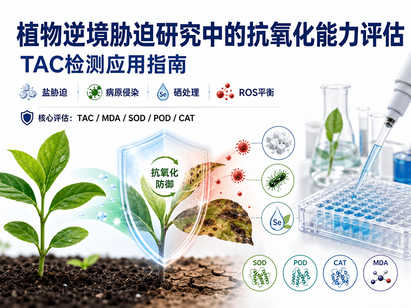 植物逆境胁迫研究中的抗氧化能力评估：TAC总抗氧化能力检测应用指南