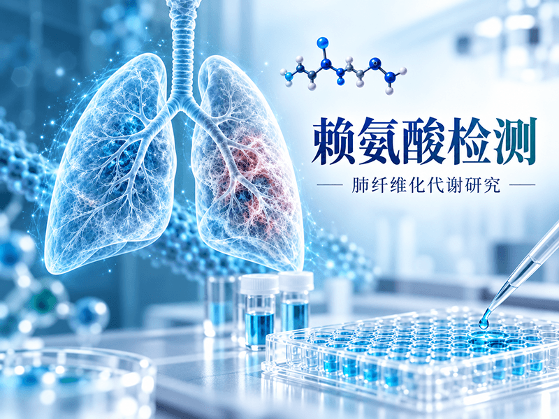 LYS赖氨酸含量检测与肺纤维化氨基酸代谢研究：指标怎么选、怎么搭配